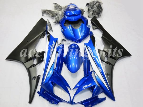 injection mold new abs motorcycle full fairings set fit for yamaha yzf-r6 2006 2007 06 07 r6 bodywork set blue black
injection mold new abs motorcycle full fairings set fit for yamaha yzf-r6 2006 2007 06 07 r6 bodywork set blue black