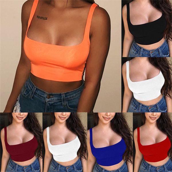 crop woman tanks woman clothes women summer sleeveless tanks midriff vest short lady tees drop shipping, White
crop woman tanks woman clothes women summer sleeveless tanks midriff vest short lady tees drop shipping, White