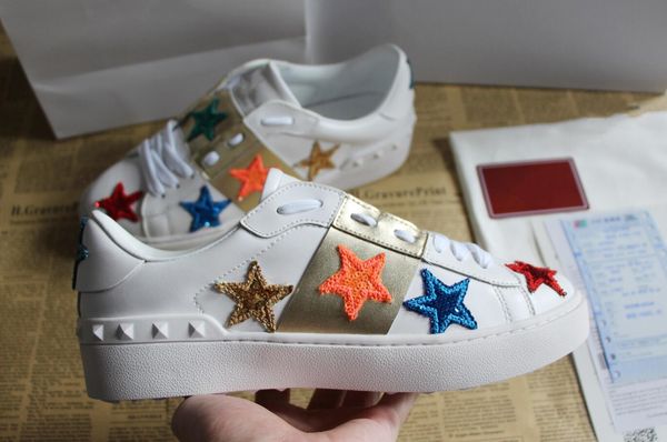 fashion designer casual shoes men women sneaker studded shoes woman shoe man lady boy girl flat shoe dress shoe hike shoes, Black
fashion designer casual shoes men women sneaker studded shoes woman shoe man lady boy girl flat shoe dress shoe hike shoes, Black