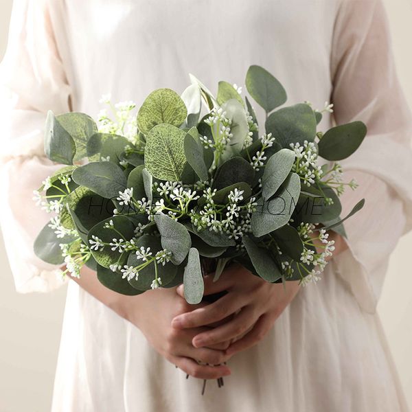 20 pieces eucalyptus branch artificial plants home garden decor wedding party wall decoration artificial greens fake plants
20 pieces eucalyptus branch artificial plants home garden decor wedding party wall decoration artificial greens fake plants