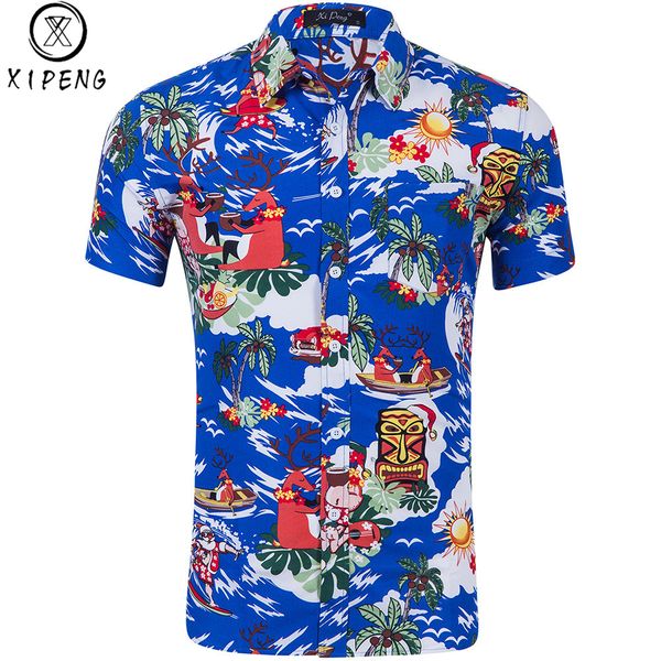 christmas men causal short sleeve shirt santa claus deer printing 100% cotton shirts men dress hawaiian camisas hombre 2xl, White;black
christmas men causal short sleeve shirt santa claus deer printing 100% cotton shirts men dress hawaiian camisas hombre 2xl, White;black
