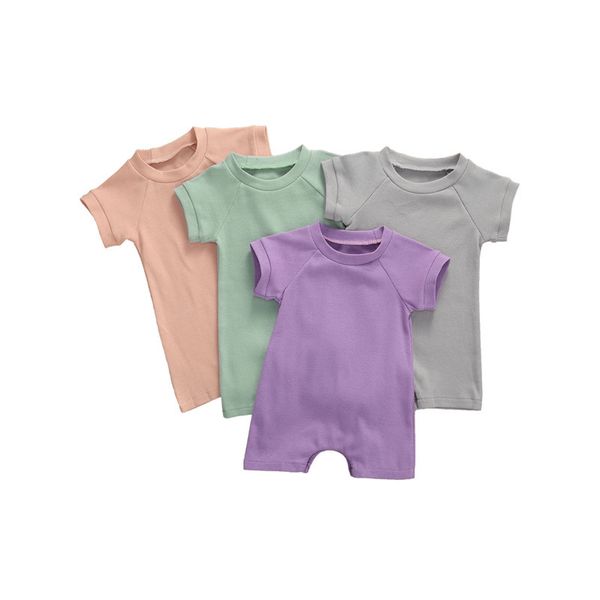 new summer newborn infant baby boy girls knitted short sleeve rompers plain jumpsuit clothes outfits sunsuit baby clothing 0-18m, Blue
new summer newborn infant baby boy girls knitted short sleeve rompers plain jumpsuit clothes outfits sunsuit baby clothing 0-18m, Blue