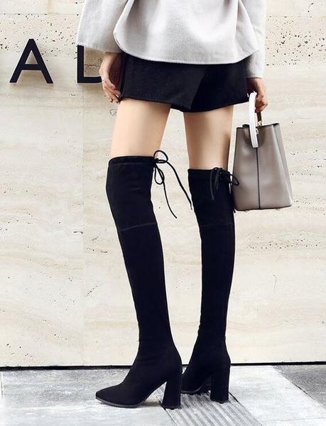 2020 women casual winter warm over-the-knee boots women high heels pumps party dress thigh high snow boots mujer, Black
2020 women casual winter warm over-the-knee boots women high heels pumps party dress thigh high snow boots mujer, Black