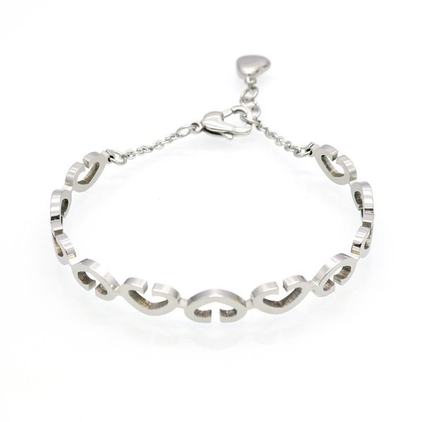 2019 new brand fashion luxury bracelet heart linked to heart heart open women love couple bracelet jewelry wholesale, Black
2019 new brand fashion luxury bracelet heart linked to heart heart open women love couple bracelet jewelry wholesale, Black
