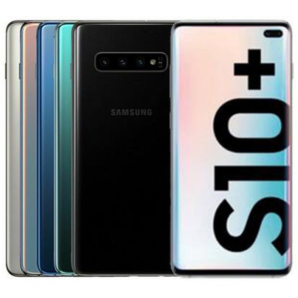 

refurbished original samsung galaxy s10+ s10 plus g975f g975u 6.4 inch octa core 8gb ram 128gb rom 16mp 4g lte unlocked smart phone dhl 1pcs