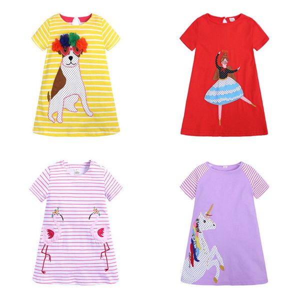 13 styles girl summer dress kids stripes giraffe flamingo animals printed dress cotton casual toddler short sleeve dresses ins baby clothing, Red;yellow
13 styles girl summer dress kids stripes giraffe flamingo animals printed dress cotton casual toddler short sleeve dresses ins baby clothing, Red;yellow
