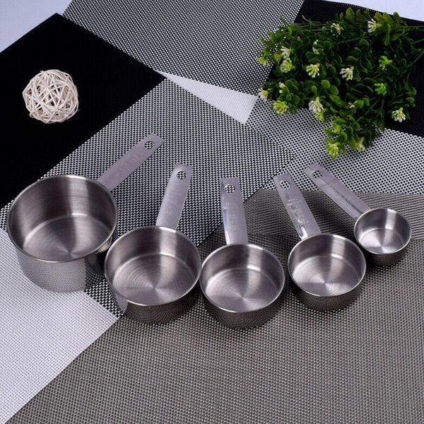 5pcs/set practical measuring cups baking stainless steel kitchen durable cooking non toxic silver spoons tool portable gadgets
5pcs/set practical measuring cups baking stainless steel kitchen durable cooking non toxic silver spoons tool portable gadgets