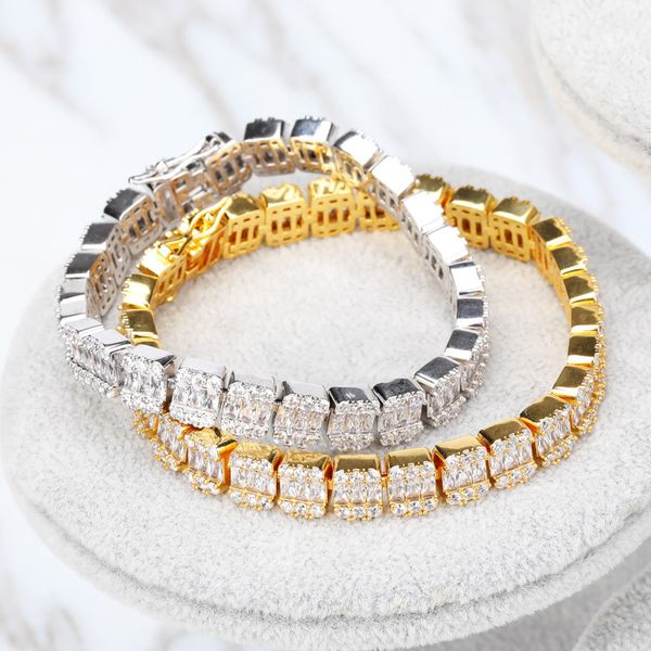 male's hip hop bling iced out cuban zirconia cuban miami link homme for street bracelets jewelry, Black
male's hip hop bling iced out cuban zirconia cuban miami link homme for street bracelets jewelry, Black