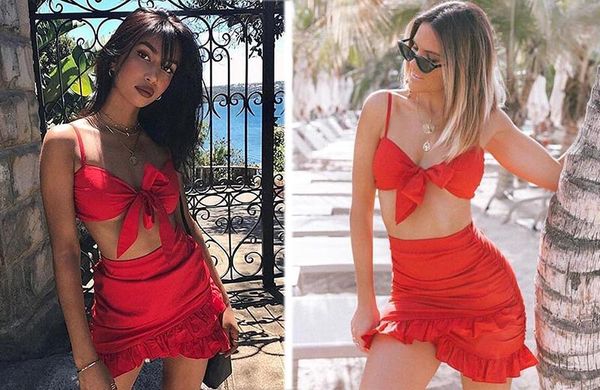 амеѬиканка мода гоѬий ил женка одежда из двђ аей плае показа но Black;gray
амеѬиканка мода гоѬий ил женка одежда из двђ аей плае показа но Black;gray