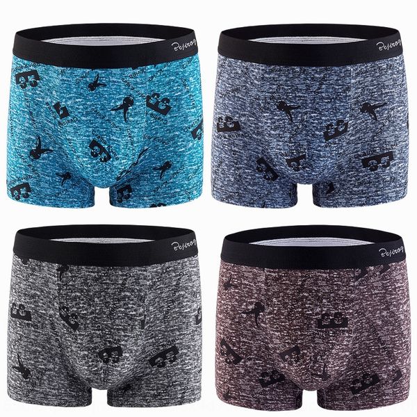 hz6ju arctic velvet 4 antibacterial boxer middle waist four corners personality arctic velvet 4 antibacterial men's underwear underwear, Black;white 
hz6ju arctic velvet 4 antibacterial boxer middle waist four corners personality arctic velvet 4 antibacterial men's underwear underwear, Black;white