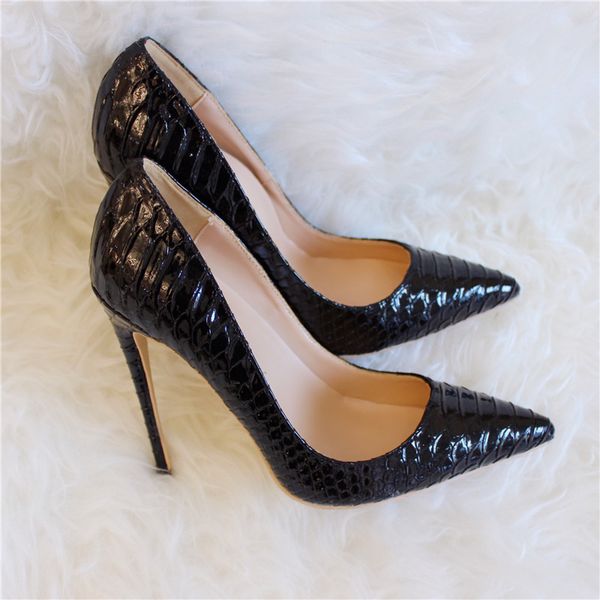 women lady 2019sss wedding black snake patent leather poined toes wedding heels stiletto high heels shoes pumps boots 10cm 8cm
women lady 2019sss wedding black snake patent leather poined toes wedding heels stiletto high heels shoes pumps boots 10cm 8cm