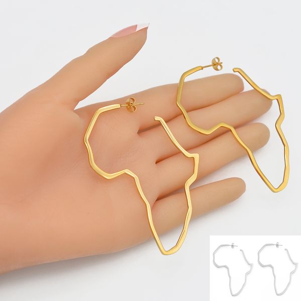anniyo african map big earrings exaggerate larger earring gold color africa ornaments traditional ethnic hyperbole gift #103721, Golden
anniyo african map big earrings exaggerate larger earring gold color africa ornaments traditional ethnic hyperbole gift #103721, Golden
