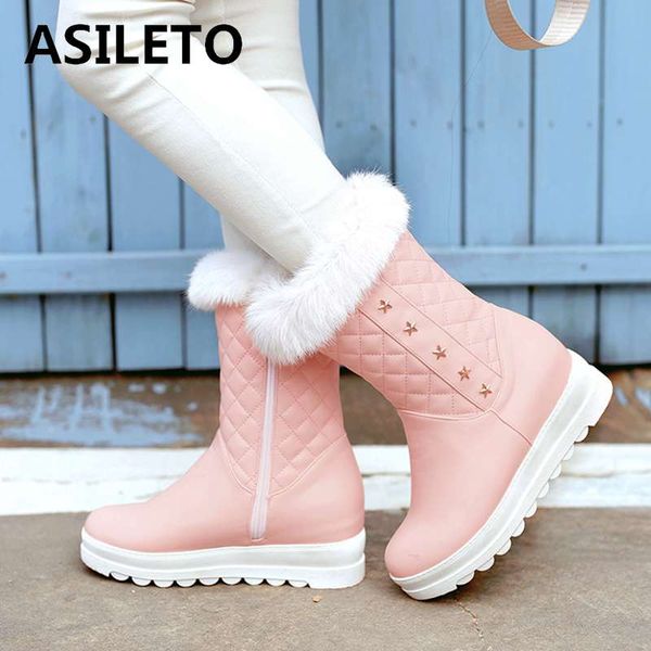 asileto big size 33-43 womens winter snow boots round toe platform ankle boots zipper botas heigth increase boras booties bottes, Black
asileto big size 33-43 womens winter snow boots round toe platform ankle boots zipper botas heigth increase boras booties bottes, Black