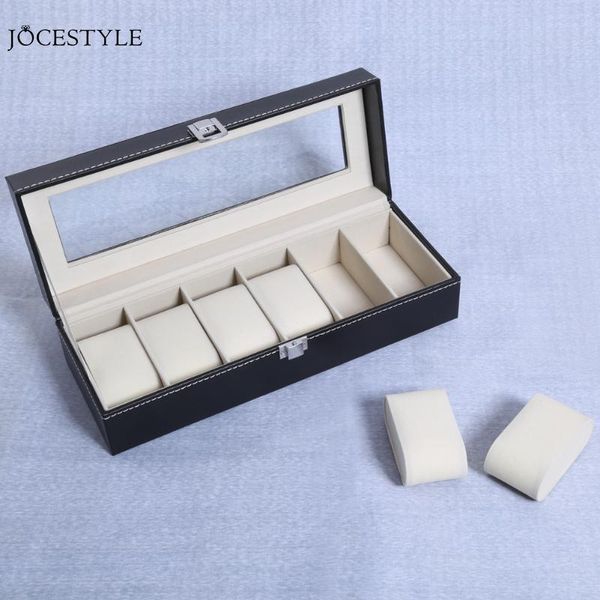 2/6/10 grids pu leather watch box clock watches jewelry storage boxes for professional holder organizer case display, Black;blue
2/6/10 grids pu leather watch box clock watches jewelry storage boxes for professional holder organizer case display, Black;blue