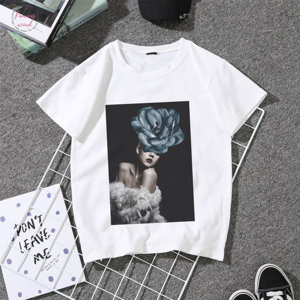 summer 2019 vogue vintage flowers feather graphic tees harajuku aesthetic women t shirt short sleeved casual tshirt, White
summer 2019 vogue vintage flowers feather graphic tees harajuku aesthetic women t shirt short sleeved casual tshirt, White