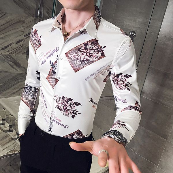 gzdeerax all printed mens shirts luxury long sleeve rose party mens dress shirts slim fit flower man, White;black
gzdeerax all printed mens shirts luxury long sleeve rose party mens dress shirts slim fit flower man, White;black