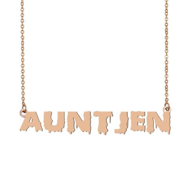 auntjen name necklace , cool bloody art name necklace for halloween and santa's day jewelry gift for kids boys girls, Silver
auntjen name necklace , cool bloody art name necklace for halloween and santa's day jewelry gift for kids boys girls, Silver