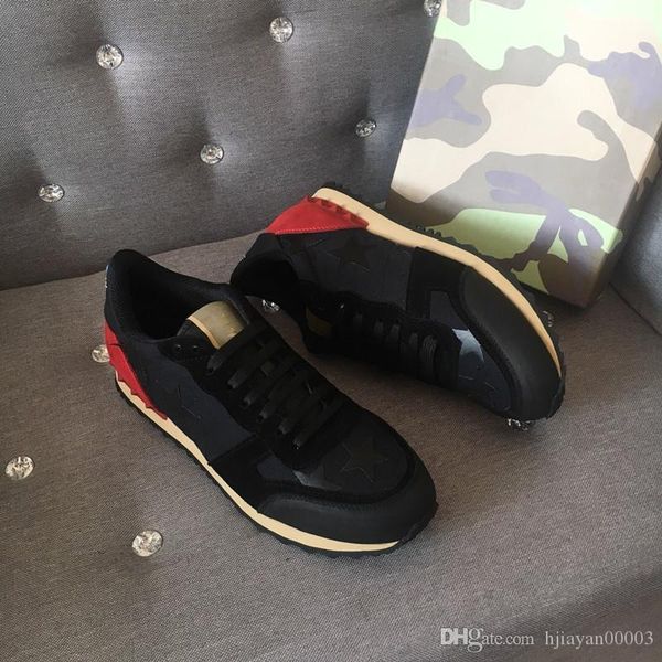 new 2019 designer sneakers red bottom shoe low cut suede spike luxury shoes for men and women shoes party wedding crystal leather yx0925, Black
new 2019 designer sneakers red bottom shoe low cut suede spike luxury shoes for men and women shoes party wedding crystal leather yx0925, Black