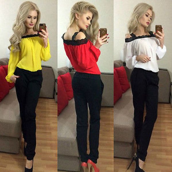 2016 мода женщин sexy длинным рукавом рубашки повседневные кружева тонкий хлопок свободный топ t рубашка, White
2016 мода женщин sexy длинным рукавом рубашки повседневные кружева тонкий хлопок свободный топ t рубашка, White