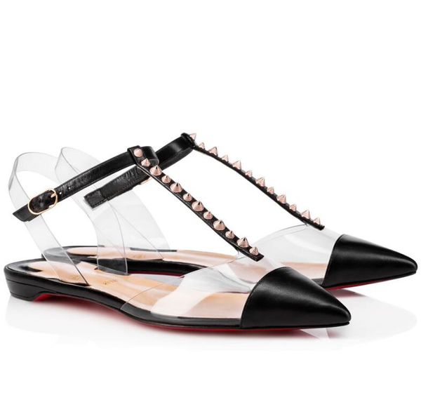 luxurious nosy spikes kid pvc ladies ballet flats pointed toe women's red bottom shoes famous fashion party wedding ballerinas eu35-42, Black
luxurious nosy spikes kid pvc ladies ballet flats pointed toe women's red bottom shoes famous fashion party wedding ballerinas eu35-42, Black