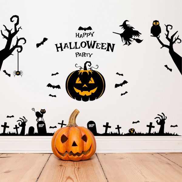 halloween haunted house pumpkins wall sticker home decor art decals festival wallpaper kids room decoration halloween stickers
halloween haunted house pumpkins wall sticker home decor art decals festival wallpaper kids room decoration halloween stickers