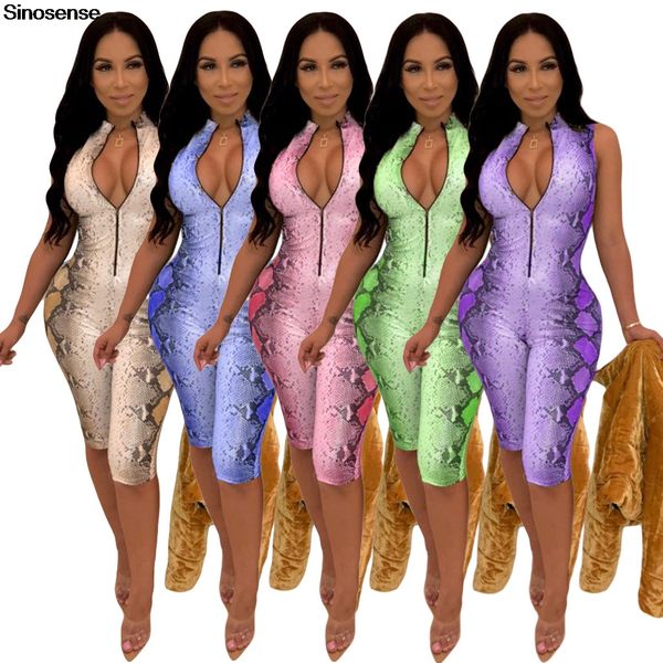 new summer snake skin playsuits 2019 sleeveless v neck zipper skinny jumpsuit moto biker romper club party fitness playsuit, Black;white
new summer snake skin playsuits 2019 sleeveless v neck zipper skinny jumpsuit moto biker romper club party fitness playsuit, Black;white