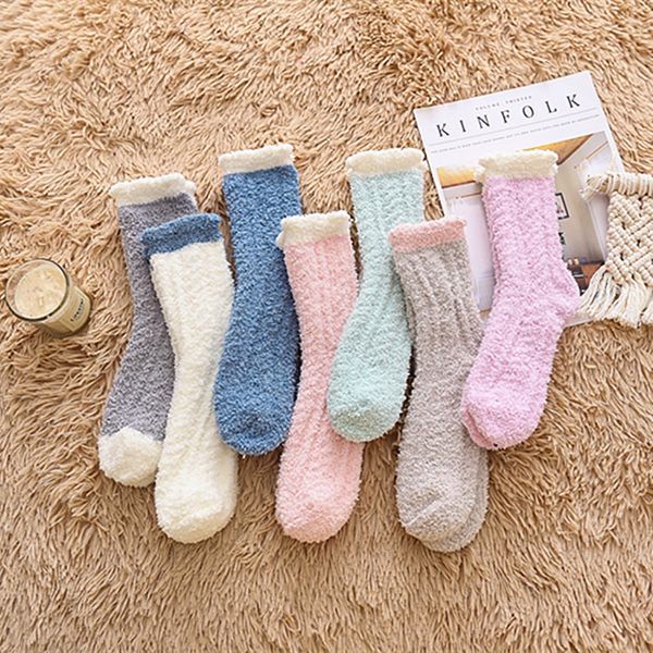 fashion home women's cotton socks coral velvet sleeping socks autumn and winter new warm plus velvet thickening floor, Black;white
fashion home women's cotton socks coral velvet sleeping socks autumn and winter new warm plus velvet thickening floor, Black;white