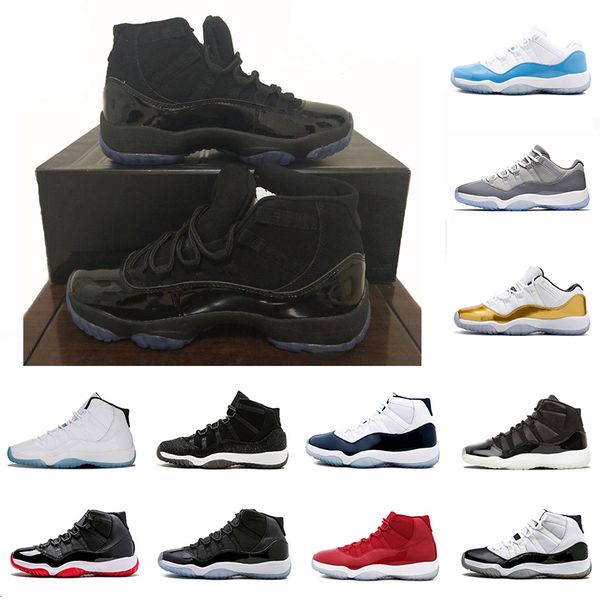 with box xi 11s bred 11 concord athletic basketball shoes platinum tint gym red cap and gown prm heiress women men sports sneakers, Black
with box xi 11s bred 11 concord athletic basketball shoes platinum tint gym red cap and gown prm heiress women men sports sneakers, Black