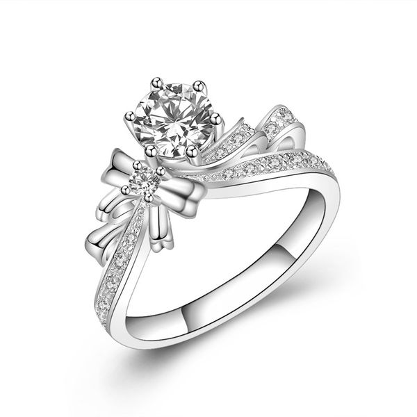 genuine luxurious bowknot simulation moissanite ring woman's wedding ring silver rings for women ing, Slivery;golden
genuine luxurious bowknot simulation moissanite ring woman's wedding ring silver rings for women ing, Slivery;golden