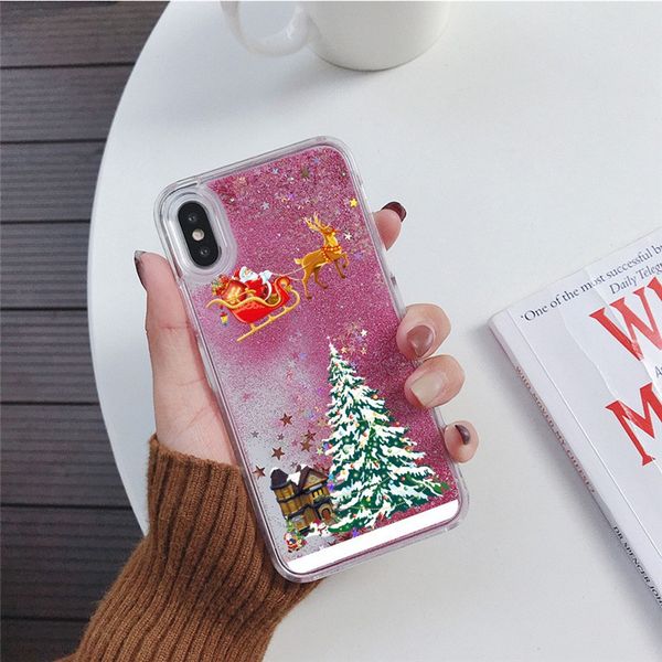 luminous christmas bling liquid case for iphone 11 pro max xs xr 8 7 plus quicksand anti-fall soft silicone cover
luminous christmas bling liquid case for iphone 11 pro max xs xr 8 7 plus quicksand anti-fall soft silicone cover