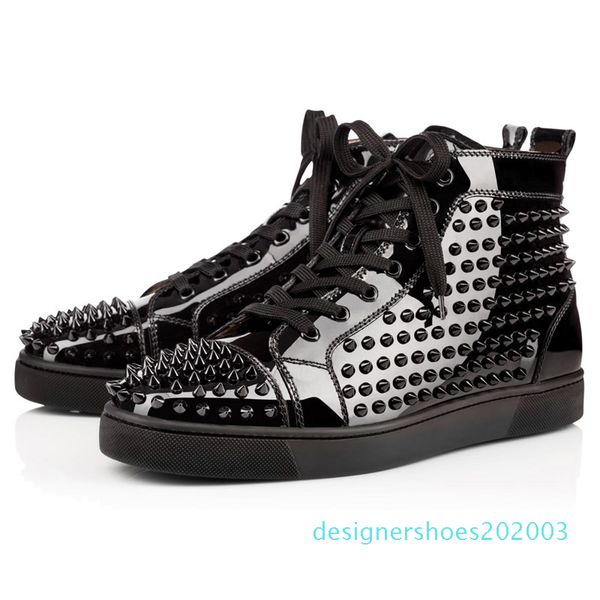 designer shoes men women chaussures studded spike sneakers triple black white red leather suede flat bottoms casual shoe 36-47 vintage d3
designer shoes men women chaussures studded spike sneakers triple black white red leather suede flat bottoms casual shoe 36-47 vintage d3