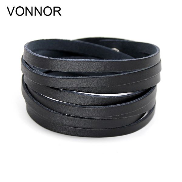 fashion bracelets jewelry genuine leather rope bracelet vintage multi-layer winding three circle bracelets for woman accessories, Golden;silver
fashion bracelets jewelry genuine leather rope bracelet vintage multi-layer winding three circle bracelets for woman accessories, Golden;silver