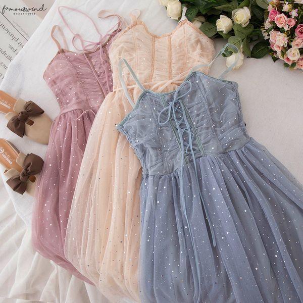 princess party shiny dresses sequin spaghetti strap dress kawaii casual cute dress mesh bandage dress dot vestidos college, Black;gray
princess party shiny dresses sequin spaghetti strap dress kawaii casual cute dress mesh bandage dress dot vestidos college, Black;gray