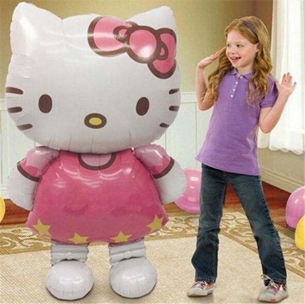 70 X 114 СМ Большой Мультфильм KT Cat Алюминиевая Пленка Воздушные Шары Дети День Рожде
70 X 114 СМ Большой Мультфильм KT Cat Алюминиевая Пленка Воздушные Шары Дети День Рожде