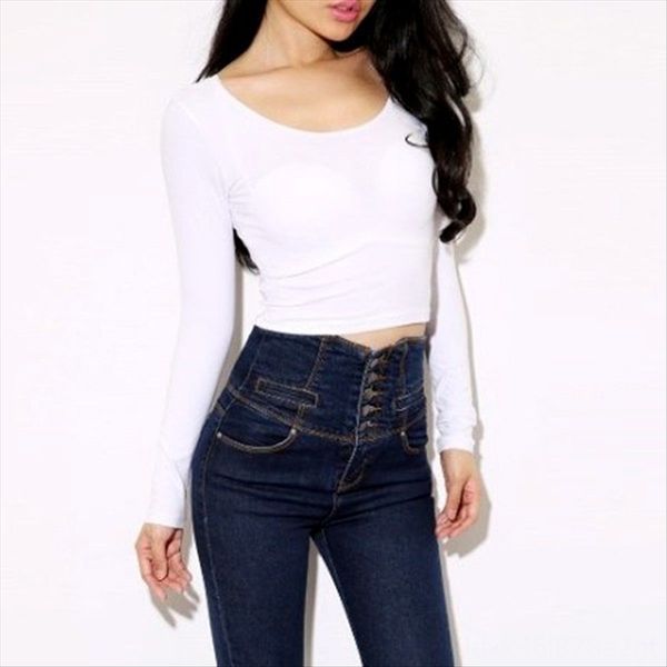 2020 women's autumn long sleeve t-shirt short 2020 women's autumn long sleeve jacket t-shirt short jacket, White
2020 women's autumn long sleeve t-shirt short 2020 women's autumn long sleeve jacket t-shirt short jacket, White