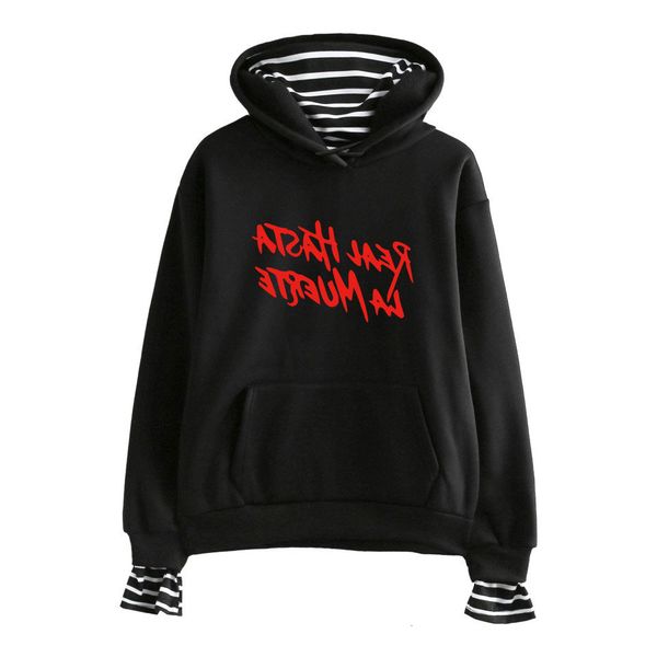 hasta shirt real la muerte be the light leisure time false two piece belt hat guard t shirts, Black
hasta shirt real la muerte be the light leisure time false two piece belt hat guard t shirts, Black