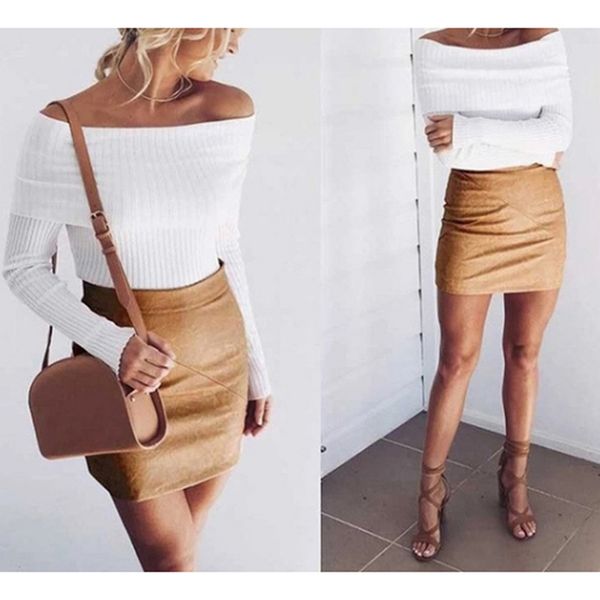 slash-neck sweater lady long slevee thin sweater pull femme casual knittwear tight off-the-shoulder knitted sweaters, White;black
slash-neck sweater lady long slevee thin sweater pull femme casual knittwear tight off-the-shoulder knitted sweaters, White;black