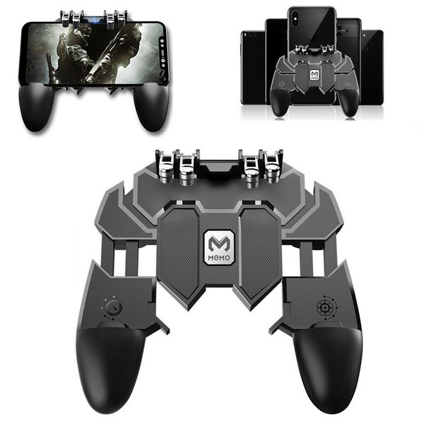 ak66 mobile pubg game controller six finger all-in-one pubg fire key button joystick gamepad l1 r1 pubg trigger
ak66 mobile pubg game controller six finger all-in-one pubg fire key button joystick gamepad l1 r1 pubg trigger