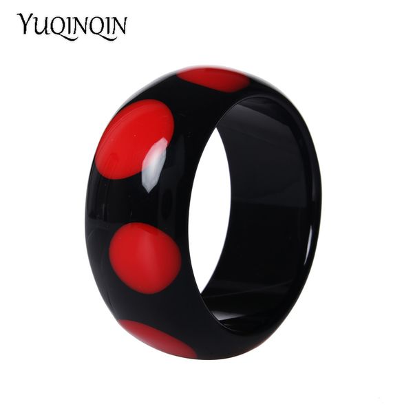 vintage acrylic cuff fashion bracelet bangles for women 2018 statement wide spot resin simple bracelet party charm gifts jewelry, Black
vintage acrylic cuff fashion bracelet bangles for women 2018 statement wide spot resin simple bracelet party charm gifts jewelry, Black
