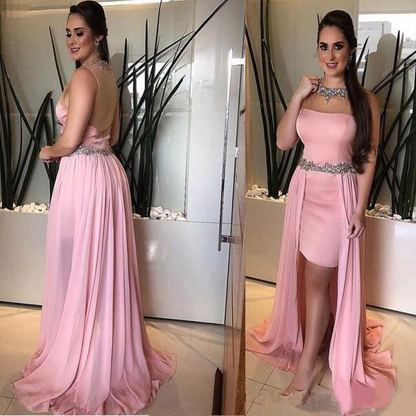 nigerian arabic prom dresses jewel neck beaded crystal formal evening dresses with detachable sweep train party evening gowns, Black;red
nigerian arabic prom dresses jewel neck beaded crystal formal evening dresses with detachable sweep train party evening gowns, Black;red