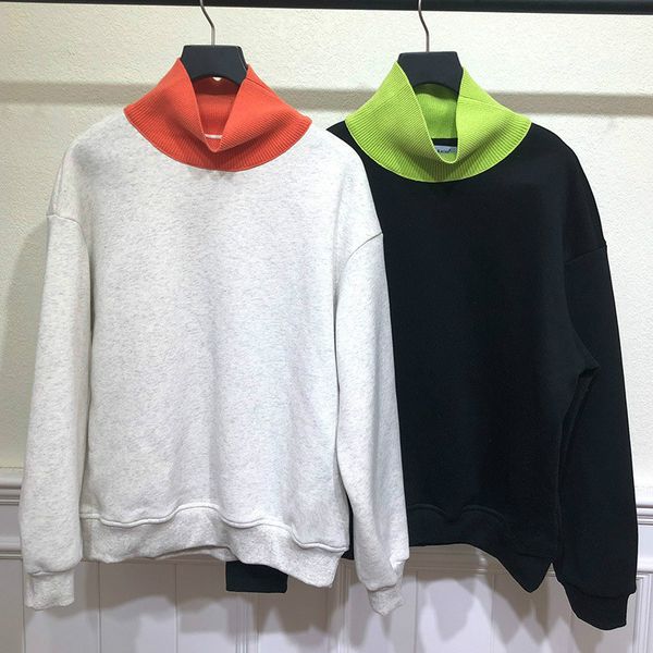 cashmere and cotton sweaters womens stitching sweaters luxury designer clothes with logo and tags, White;black
cashmere and cotton sweaters womens stitching sweaters luxury designer clothes with logo and tags, White;black