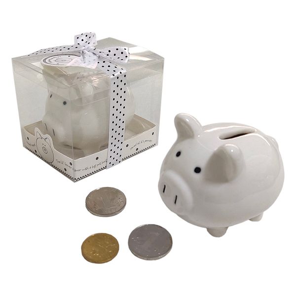 ywbeyond ceramic mini piggy bank in gift box with polka-dot bow coin box for baby shower favors christening gifts 20pcs
ywbeyond ceramic mini piggy bank in gift box with polka-dot bow coin box for baby shower favors christening gifts 20pcs