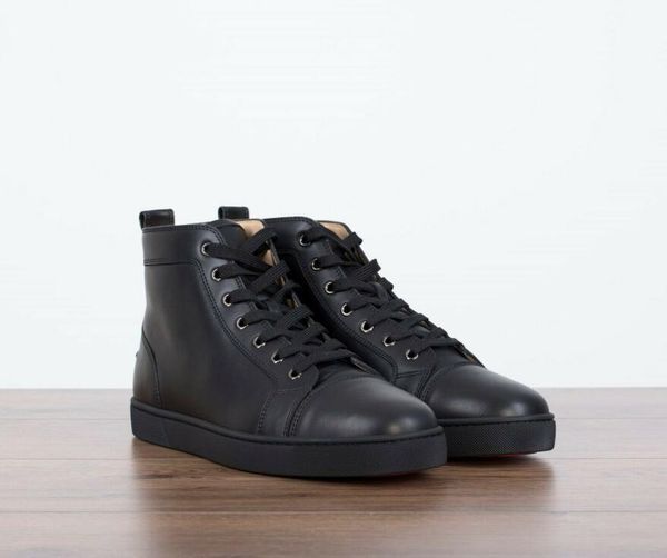 high sneakers in black,white calfskin leather famous red bottom shoes brand classic louisflat trainer red sole party wedding
high sneakers in black,white calfskin leather famous red bottom shoes brand classic louisflat trainer red sole party wedding