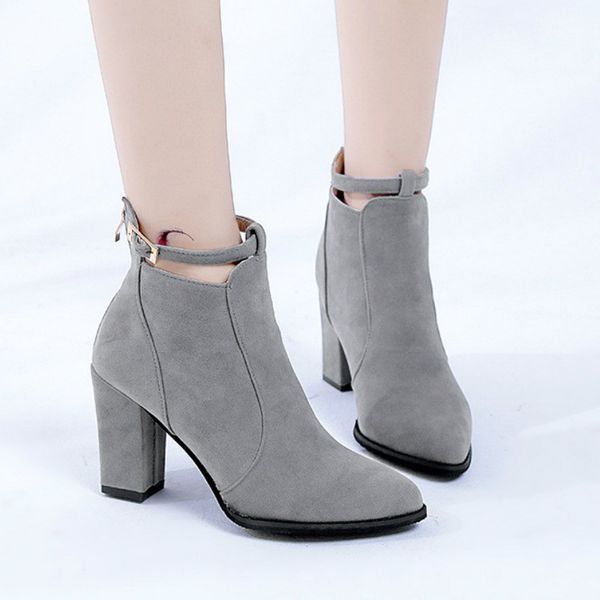 3colour women shoes winter autumn casual women high heels pumps warm ankle boots botas shoes mujer zapatos size 34-39, Black
3colour women shoes winter autumn casual women high heels pumps warm ankle boots botas shoes mujer zapatos size 34-39, Black