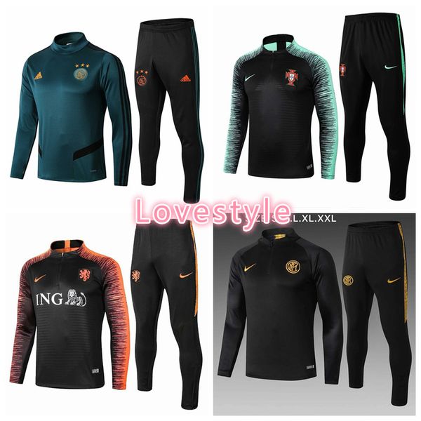 englands bayern ajax brazils netherlands nigerias portugals maillot de foot survetement football soccer training tracksuit, Gray;blue
englands bayern ajax brazils netherlands nigerias portugals maillot de foot survetement football soccer training tracksuit, Gray;blue