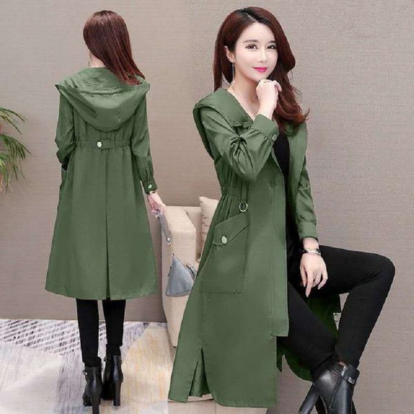 classic long trench coat women casual thin windbreaker female overcoat long coat female slim outwear coats spring autumn, Tan;black
classic long trench coat women casual thin windbreaker female overcoat long coat female slim outwear coats spring autumn, Tan;black
