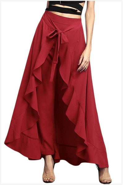 new arrival fashion chiffon tie-waist ladies ruffle palazzo pants oem women chiffon tie-waist ruffles wide leg cover pantsypf501, Black
new arrival fashion chiffon tie-waist ladies ruffle palazzo pants oem women chiffon tie-waist ruffles wide leg cover pantsypf501, Black