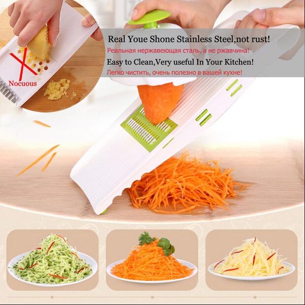 new design peeler grater vegetables cutter with 5 stainless steel blade carrot grater onion dicer slicer kitchen accessories
new design peeler grater vegetables cutter with 5 stainless steel blade carrot grater onion dicer slicer kitchen accessories