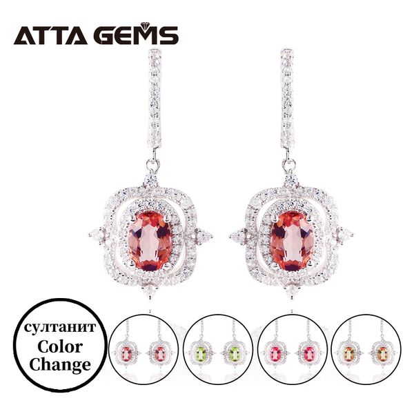 diaspore sterling silver drop earring for women fine jewelry oval created diaspore color change stone s925 women wedding earring, Golden;silver 
diaspore sterling silver drop earring for women fine jewelry oval created diaspore color change stone s925 women wedding earring, Golden;silver