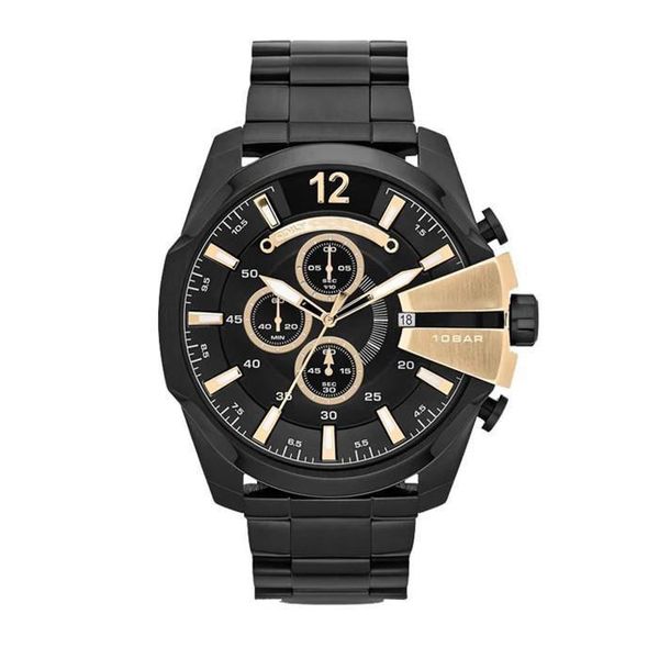 new fashion men's watch steel belt dz automatic date multifunctional business casual sports brand quartz diesels watch, Slivery;brown
new fashion men's watch steel belt dz automatic date multifunctional business casual sports brand quartz diesels watch, Slivery;brown